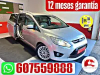 Usado Ford Grand C-Max Titanium 115 CV (84 kW) 2011 Gris / plata Monovolumen