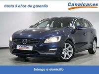 Usado Volvo V60 Kinetic 136 CV (100 kW) 2014 Azul Familiar