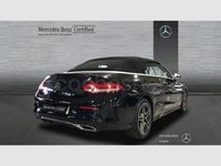 Usado Mercedes C220 AMG line 194 CV (142 kW) 2021 Negro Descapotable