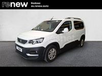 Usado Peugeot Rifter Access 100 CV (73 kW) 2019 Blanco Monovolumen