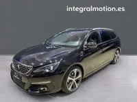 Usado Peugeot 308 GT-line 131 CV (96 kW) 2019 Negro Berlina