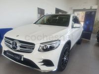 Usado Mercedes GLC220 AMG line 170 CV (125 kW) 2016 Blanco SUV