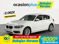 Usado BMW 116 116 CV (85 kW) 2018 Blanco Utilitario