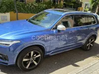 Usado Volvo XC90 R-Design 400 CV (294 kW) 2018 Azul SUV