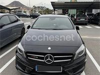 Käytetty Mercedes A200 AMG line 136 HP (100 kW) 2014 Musta Sedan