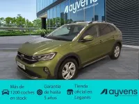 Usado VW Taigo Life 95 CV (69 kW) 2022 Verde SUV