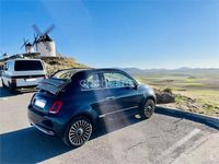 Usado Fiat 500C Pop 69 CV (50 kW) 2017 Azul Descapotable