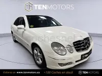 Usado Mercedes E280 Avantgarde 190 CV (139 kW) 2008 Blanco Berlina
