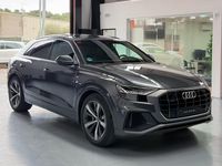 Usado Audi Q8 S-Line 286 CV (210 kW) 2019 Gris SUV