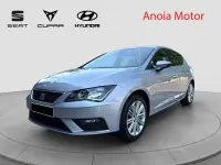 Usado Seat Leon XCELLENCE 150 CV (110 kW) 2019 Plata Berlina