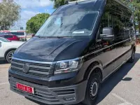 Usado VW Crafter 177 CV (130 kW) 2019 Negro Van