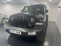 Usado Jeep Wrangler Unlimited Sahara 381 CV (280 kW) 2023 Negro SUV