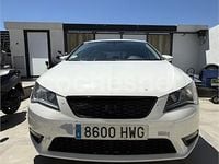 Usado Seat Leon Reference 105 CV (77 kW) 2014 Blanco Berlina