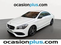 Usado Mercedes CLA220 AMG 177 CV (130 kW) 2018 Blanco Berlina