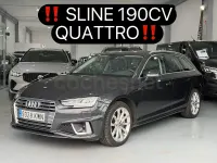Usado Audi A4 S-Line 190 CV (139 kW) 2019 Gris / plata Familiar