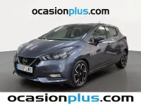 Usado Nissan Micra Acenta 92 CV (67 kW) 2022 Gris Utilitario