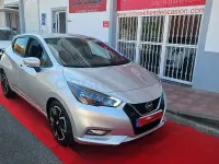 Usado Nissan Micra Acenta 92 CV (67 kW) 2022 Gris Utilitario