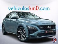 Usado Hyundai Kona N Line 120 CV (88 kW) 2021 Verde SUV