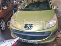 Usado Peugeot 207 75 CV (55 kW) 2007 Verde Berlina