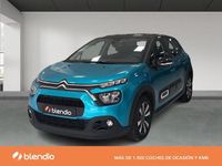 Usado Citroën C3 Feel 83 CV (61 kW) 2021 Azul Utilitario