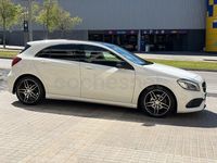 Usado Mercedes A200 AMG line 136 CV (100 kW) 2016 Blanco Berlina