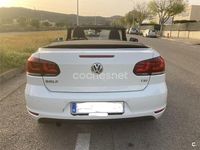 Usado VW Golf Cabriolet 105 CV (77 kW) 2012 Blanco Descapotable