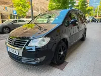 Usado VW Touran Edition 105 CV (77 kW) 2008 Negro Monovolumen