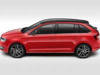 Usado Skoda Rapid Ambition 105 CV (77 kW) 2015 Rojo Utilitario