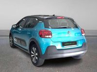 Usado Citroën C3 Feel 83 CV (61 kW) 2021 Azul Utilitario