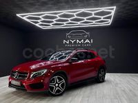 Usado Mercedes GLA220 AMG line 170 CV (125 kW) 2014 Rojo SUV