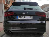 Usado Audi A3 S-Line 150 CV (110 kW) 2015 Negro Berlina
