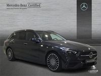 Usado Mercedes C220 200 CV (147 kW) 2021 Gris Familiar
