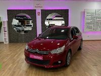Usado Citroën C4 Seduction 92 CV (67 kW) 2014 Rojo Utilitario