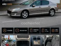 Usado Peugeot 407 Sport 136 CV (100 kW) 2005 Beige Berlina