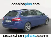 Usado Peugeot 308 Allure 120 CV (88 kW) 2018 Azul Familiar