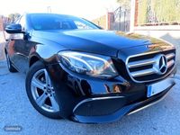 Usado Mercedes E220 Avantgarde 194 CV (142 kW) 2018 Negro Familiar
