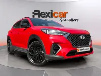 Usado Hyundai Tucson N Line 136 CV (100 kW) 2019 Rojo SUV