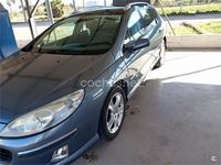 Usado Peugeot 407 Sport 136 CV (100 kW) 2005 Azul Familiar