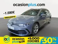 Usado VW Golf VIII R-line 150 CV (110 kW) 2022 Gris Familiar