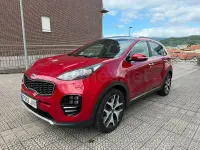 Usado Kia Sportage GT-Line 177 CV (130 kW) 2017 Granate SUV