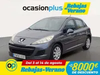 Usado Peugeot 207 90 CV (66 kW) 2009 Gris Utilitario