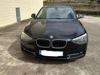 Usado BMW 116 Sport Line 136 CV (100 kW) 2014 Negro Utilitario