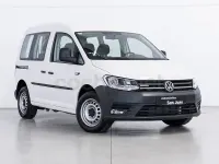 Usado VW Caddy Trendline 110 CV (80 kW) 2020 Blanco Monovolumen
