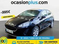 Usado Ford Fiesta Trend 101 CV (74 kW) 2021 Negro Utilitario