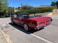 Usado Ford Mustang 1968 Rojo Descapotable