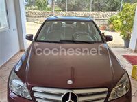 Usado Mercedes C180 Avantgarde 156 CV (114 kW) 2009 Granate Berlina