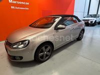 Usado VW Golf Cabriolet 140 CV (102 kW) 2013 Gris / plata Descapotable