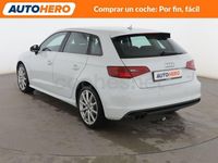 Usado Audi A3 S-Line 125 CV (91 kW) 2015 Blanco Berlina