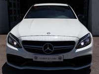 Usado Mercedes C63S AMG 510 CV (375 kW) 2015 Blanco Familiar