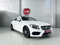 Usado Mercedes C220 170 CV (125 kW) 2017 Blanco Coupe